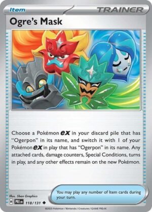 Ogre's Mask [Reverse and Non-reverse Holo]- SV: Prismatic Evolutions (PRE)