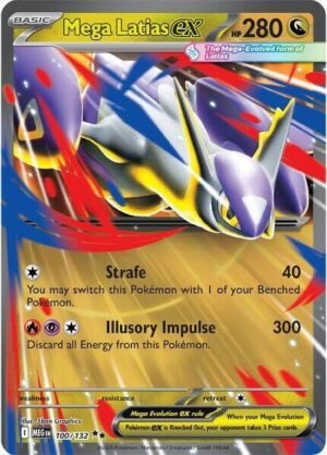 Mega Latias ex - 100/132 - ME01: Mega Evolution (MEG)
