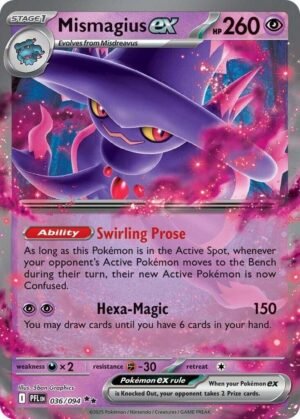 Mismagius ex - 036/094 - ME02: Phantasmal Flames (PFL)